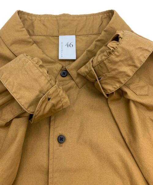NO CONTROL AIR（ノーコントロールエアー）no control air (ノーコントロールエアー) L/Sシャツ ブラウン サイズ:46の古着・服飾アイテム