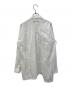 COMME des GARCONS HOMME DEUX (コムデギャルソン オム ドゥ) 捻じれデザインシャツ ホワイト サイズ:M：14000円