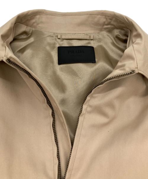 PRADA（プラダ）PRADA (プラダ) スイングトップ ベージュ サイズ:46の古着・服飾アイテム
