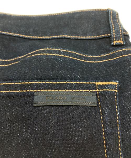 PRADA（プラダ）PRADA (プラダ) ストレッチデニムパンツ インディゴ サイズ:63.5cm（W25）の古着・服飾アイテム