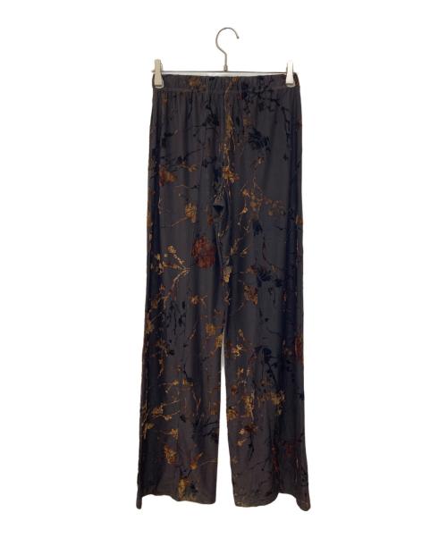 Desigual（デシグアル）Desigual (デシグアル) オリエンタルフロッキープリントロングパンツ ブラウン サイズ:ＸＳの古着・服飾アイテム