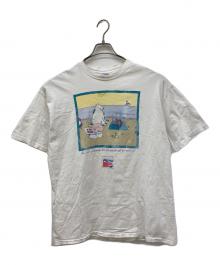 Hanes（ヘインズ）の古着「プリントTシャツ」｜ホワイト