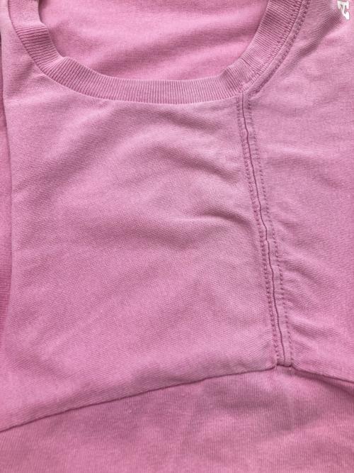 A BATHING APE（アベイシングエイプ）A BATHING APE (アベイシングエイプ) ホログラムロゴTシャツ ピンク サイズ:Lの古着・服飾アイテム