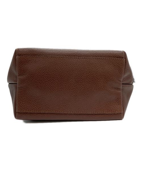 LONGCHAMP（ロンシャン）LONGCHAMP (ロンシャン) ル・プリアージュ/レザーハンドバッグ ブラウン サイズ:-の古着・服飾アイテム