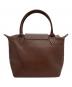 LONGCHAMP (ロンシャン) ル・プリアージュ/レザーハンドバッグ ブラウン サイズ:-：11000円