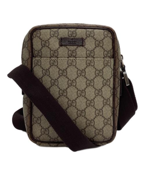 GUCCI（グッチ）GUCCI (グッチ) GGスプリームPVCショルダーバッグの古着・服飾アイテム