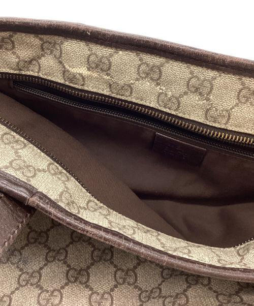 GUCCI（グッチ）GUCCI (グッチ) GGスプリームPVCトートバッグ ベージュの古着・服飾アイテム
