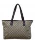 GUCCI (グッチ) GGスプリームPVCトートバッグ ベージュ：25000円