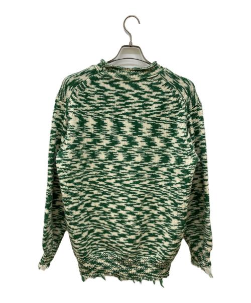 Acne studios（アクネ ストゥディオズ）ACNE STUDIOS (アクネ ストゥディオズ) Space Dye Sweater/ロールネックニット グリーン サイズ:XSの古着・服飾アイテム