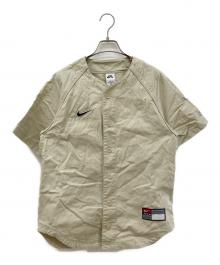 NIKE SB（ナイキエスビー）の古着「ベースボールシャツ」｜ベージュ