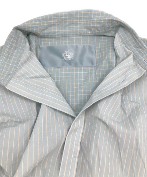 Dulcamara（ドゥルカマラ）Dulcamara (ドゥルカマラ) ショートスリーブトレンチシャツ ミントの古着・服飾アイテム