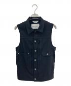 DAIRIKUダイリク）の古着「Polyester Vest/ベスト」｜ブラック
