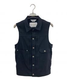 DAIRIKU（ダイリク）の古着「Polyester Vest/ベスト」｜ブラック
