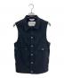 DAIRIKU（ダイリク）の古着「Polyester Vest/ベスト」｜ブラック