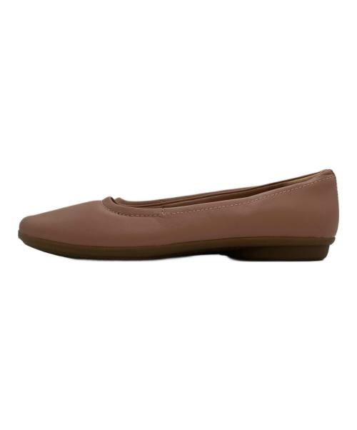 CLARKS（クラークス）CLARKS (クラークス) Gracelin Vail/フラットシューズ ピンク サイズ:24 未使用品の古着・服飾アイテム