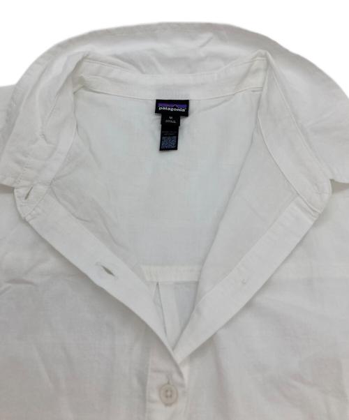 Patagonia（パタゴニア）Patagonia (パタゴニア) ウィメンズ・ライトウェイト・A/Cシャツ ホワイト サイズ:Ｍの古着・服飾アイテム