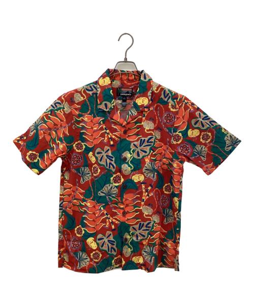 Patagonia（パタゴニア）Patagonia (パタゴニア) タイダル・スレッズ・キャンプ・シャツ レッド サイズ:Ｓの古着・服飾アイテム