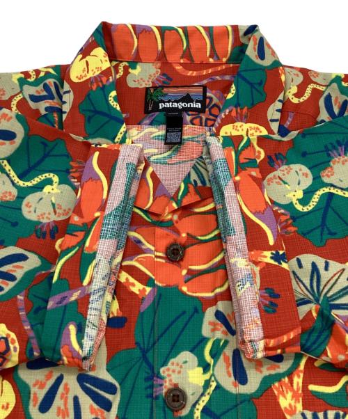 Patagonia（パタゴニア）Patagonia (パタゴニア) タイダル・スレッズ・キャンプ・シャツ レッド サイズ:Ｓの古着・服飾アイテム