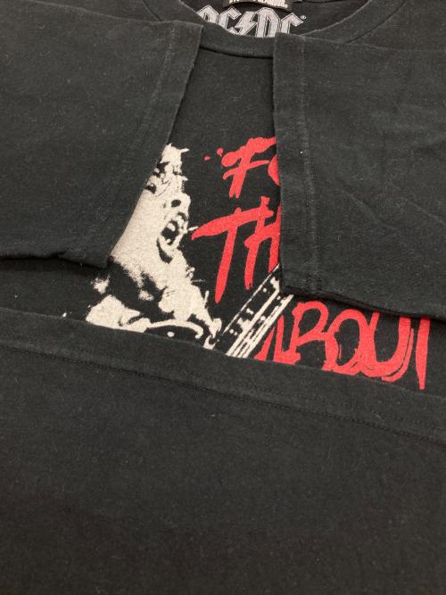 Hysteric Glamour（ヒステリックグラマー）Hysteric Glamour (ヒステリックグラマー) AC/DC (エーシー・ディーシー) プリントTシャツ ブラック サイズ:Ｓの古着・服飾アイテム