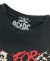 中古・古着 Hysteric Glamour (ヒステリックグラマー) AC/DC (エーシー・ディーシー) プリントTシャツ ブラック サイズ:Ｓ：6000円