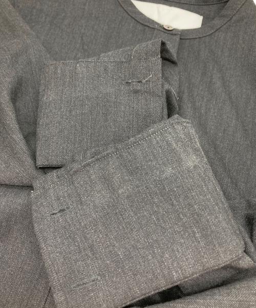 ticca（ティッカ）ticca (ティッカ) プルオーバーシャツワンピース グレー サイズ:Freeの古着・服飾アイテム