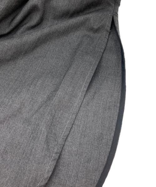 ticca（ティッカ）ticca (ティッカ) プルオーバーシャツワンピース グレー サイズ:Freeの古着・服飾アイテム