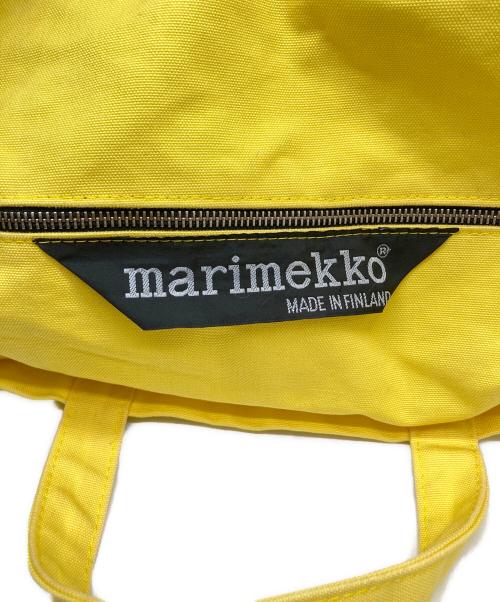 marimekko（マリメッコ）marimekko (マリメッコ) matkuri/トートバッグ イエローの古着・服飾アイテム