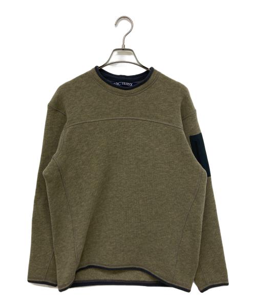 ARC'TERYX（アークテリクス）ARC'TERYX (アークテリクス) ウールスウェット カーキ サイズ:-の古着・服飾アイテム