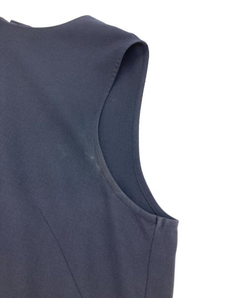 Midi-Umi（ミディウミ）Midi-Umi (ミディウミ) ノースリーブワンピース ネイビー サイズ:表記なしの古着・服飾アイテム