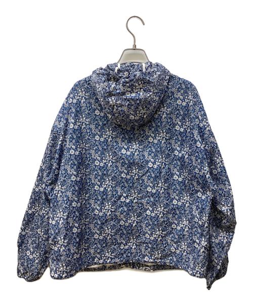 AIGLE（エーグル）AIGLE (エーグル) 撥水リバティプリントフーデッドジャケット ネイビー サイズ:38の古着・服飾アイテム