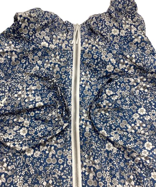 AIGLE（エーグル）AIGLE (エーグル) 撥水リバティプリントフーデッドジャケット ネイビー サイズ:38の古着・服飾アイテム