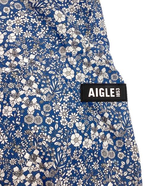 AIGLE（エーグル）AIGLE (エーグル) 撥水リバティプリントフーデッドジャケット ネイビー サイズ:38の古着・服飾アイテム