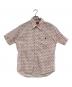 A BATHING APE（アベイシングエイプ）の古着「ソルジャー総柄シャツ」｜ホワイト×レッド