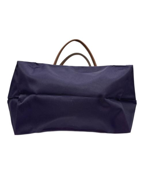 LONGCHAMP（ロンシャン）LONGCHAMP (ロンシャン) ル・プリアージュ/ナイロン舟形バッグ パープルの古着・服飾アイテム