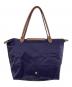 LONGCHAMP (ロンシャン) ル・プリアージュ/ナイロン舟形バッグ パープル：6000円