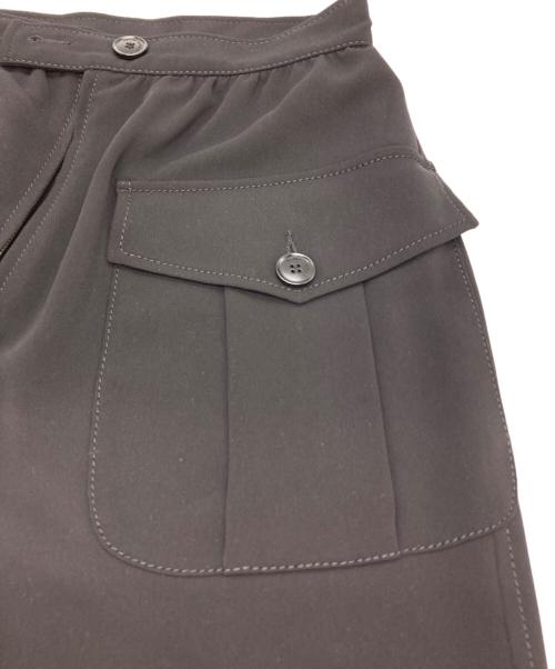 EMPORIO ARMANI（エンポリオ アルマーニ）EMPORIO ARMANI (エンポリオ アルマーニ) フロントポケットミニスカート ブラック サイズ:40の古着・服飾アイテム