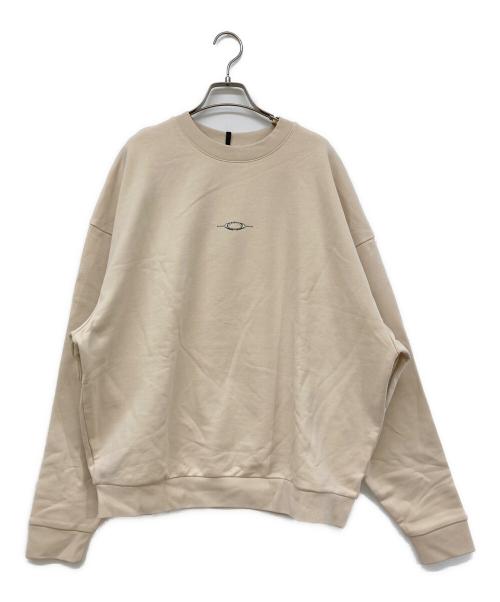 OAKLEY（オークリー）OAKLEY (オークリー) STACK METAL SWEATSHIRT ベージュ サイズ:Ⅼの古着・服飾アイテム