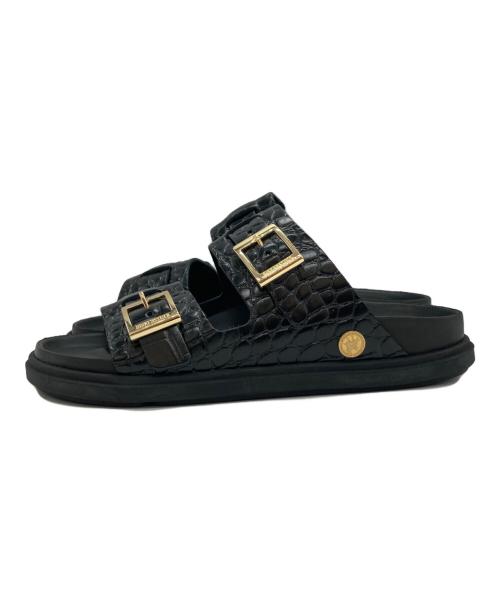 BIRKENSTOCK（ビルケンシュトック）BIRKENSTOCK (ビルケンシュトック) UNITED ARROWS (ユナイテッドアローズ) 別注 ST BARTHS サンダル ブラック サイズ:22.5の古着・服飾アイテム