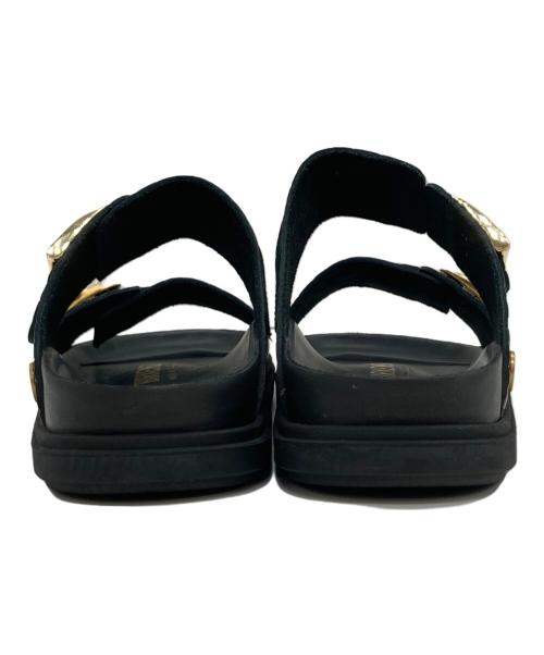 BIRKENSTOCK（ビルケンシュトック）BIRKENSTOCK (ビルケンシュトック) UNITED ARROWS (ユナイテッドアローズ) 別注 ST BARTHS サンダル ブラック サイズ:22.5の古着・服飾アイテム