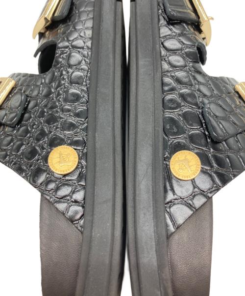 BIRKENSTOCK（ビルケンシュトック）BIRKENSTOCK (ビルケンシュトック) UNITED ARROWS (ユナイテッドアローズ) 別注 ST BARTHS サンダル ブラック サイズ:22.5の古着・服飾アイテム