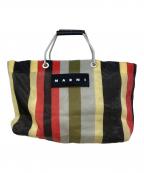MARNIマルニ）の古着「ストライプバッグ」｜マルチカラー
