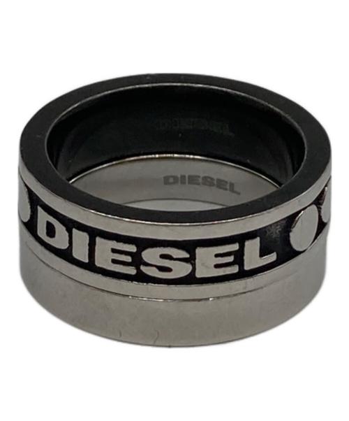 DIESEL（ディーゼル）DIESEL (ディーゼル) 2連リング サイズ:16号の古着・服飾アイテム
