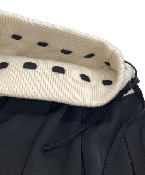 darich（ダーリッチ）Darich (ダーリッチ) ショルダーオープンニットセットアップ ブラック サイズ:FREE-Lの古着・服飾アイテム