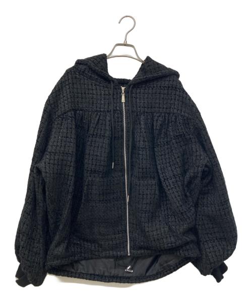 darich（ダーリッチ）Darich (ダーリッチ) ツイードカーゴセットアップ ブラック サイズ:FREE 未使用品の古着・服飾アイテム
