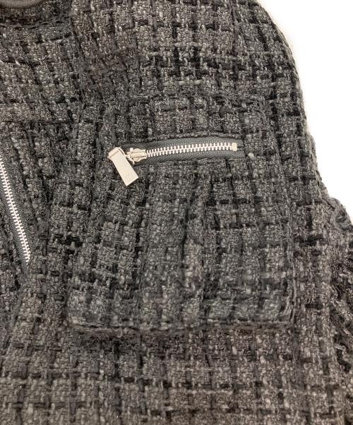 darich（ダーリッチ）Darich (ダーリッチ) ツイードカーゴセットアップ ブラック サイズ:FREE 未使用品の古着・服飾アイテム