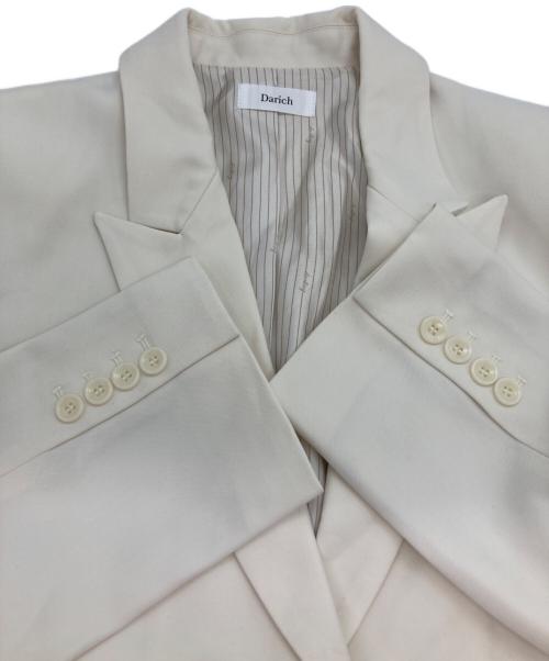 darich（ダーリッチ）Darich (ダーリッチ) アシメポケットテーラードジャケット アイボリー サイズ:FREE 未使用品の古着・服飾アイテム