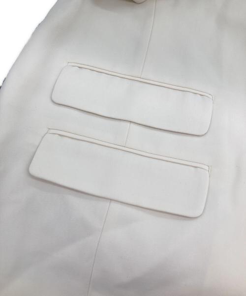 darich（ダーリッチ）Darich (ダーリッチ) アシメポケットテーラードジャケット アイボリー サイズ:FREE 未使用品の古着・服飾アイテム