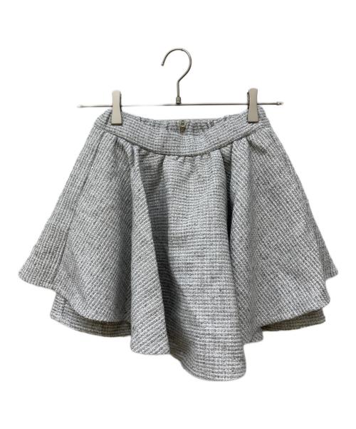 darich（ダーリッチ）Darich (ダーリッチ) ラメツイードパーカーセットアップ グレー サイズ:FREE 未使用品の古着・服飾アイテム