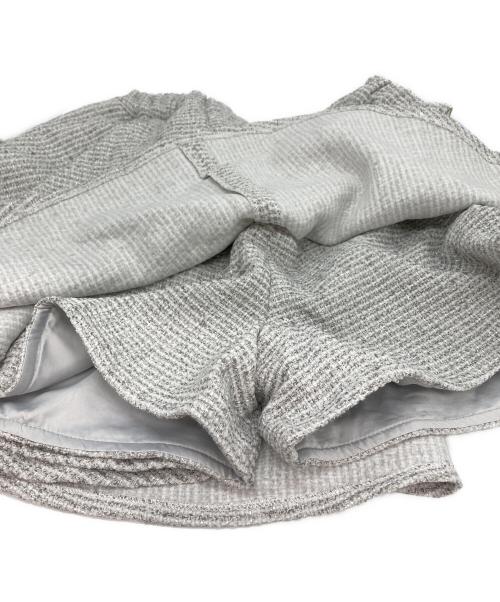 darich（ダーリッチ）Darich (ダーリッチ) ラメツイードパーカーセットアップ グレー サイズ:FREE 未使用品の古着・服飾アイテム