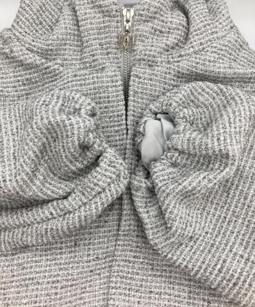 darich（ダーリッチ）Darich (ダーリッチ) ラメツイードパーカーセットアップ グレー サイズ:FREE 未使用品の古着・服飾アイテム